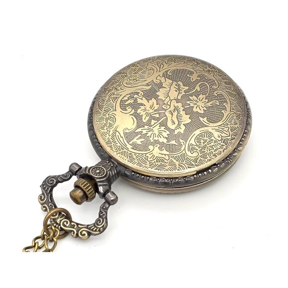 Marines Enamel Pocket Watch - USMC Gift, Military Keepsake Retirement Graduation - Picture 7 of 9